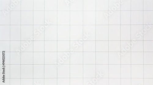 Stunning White Grid Background: A Clean and Structured Visual Element. Offering a Sense of Order and Modernity.