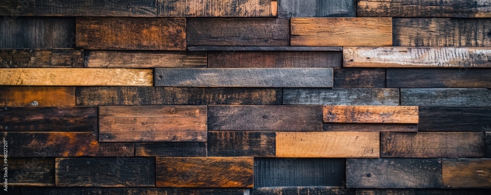 A close-up of a wooden surface with various grains and textures visible A close-up of a wooden surface with various grains and textures visible