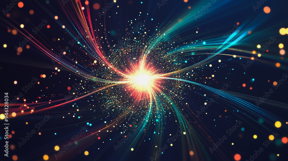 Abstract light explosion and network points, dot, earth's surface, digital background Innovation network points Earth's surface wave background digital wave information technology background Abstract light explosion and network points, dot, earth's surface, digital background Innovation network points Earth's surface wave background digital wave information technology background