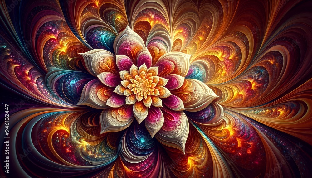 Luminous Abstract Blossom 4K HDR Ultra HD Wallpaper Luminous Abstract Blossom 4K HDR Ultra HD Wallpaper