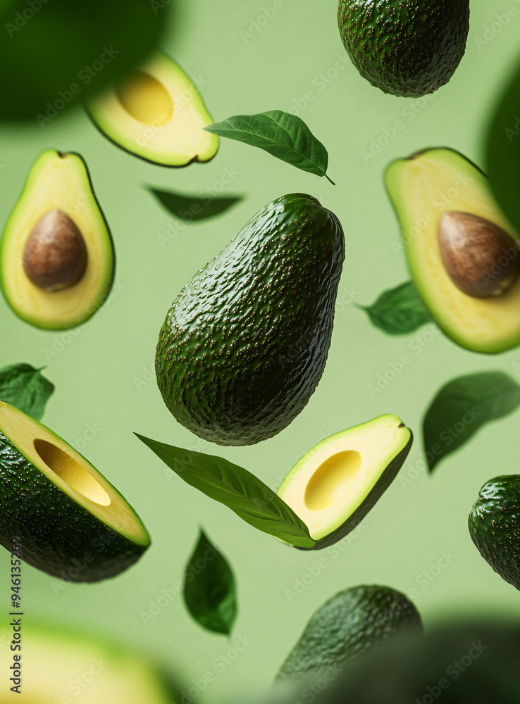 avocado background avocado background