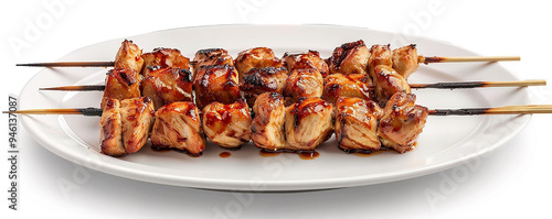 shish kebab on the grill