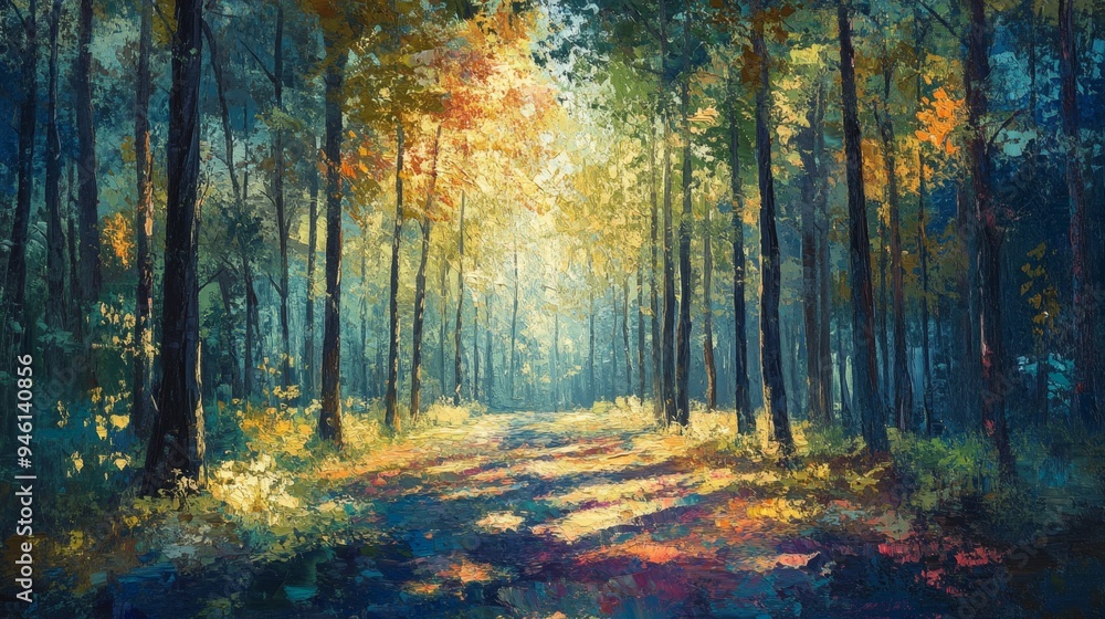 Obraz premium Forest Path.