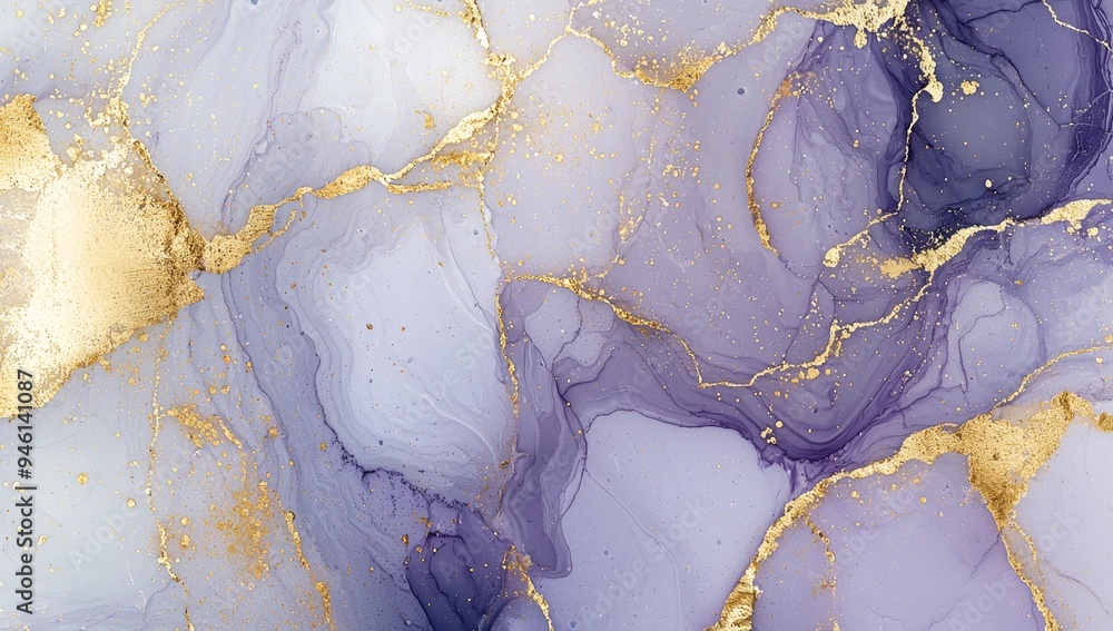 Gold splashes and abstract pink and blue marble liquid texture, luxury background Gold splashes and abstract pink and blue marble liquid texture, luxury background