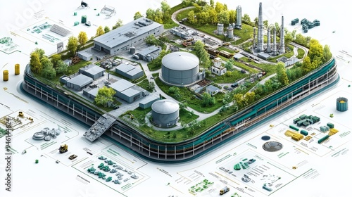 Industrial Complex Model.