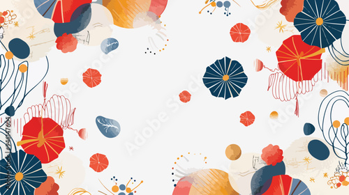 Lunar New Year Chinese Background Banner Pattern