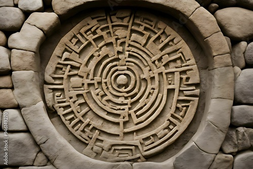 ancient stone carving