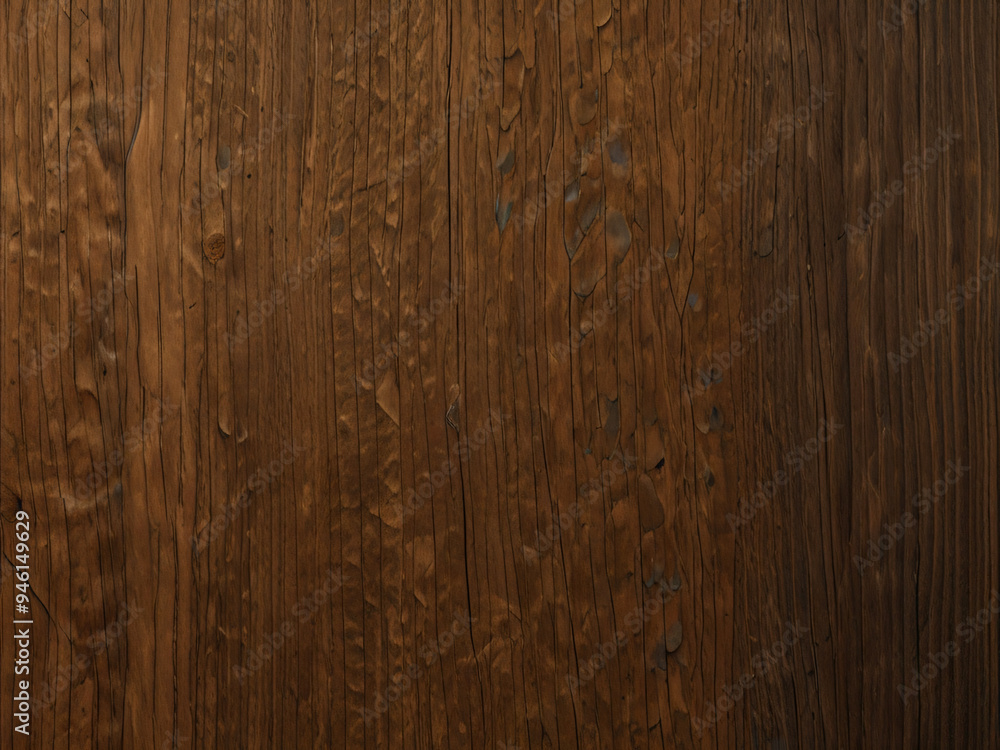 Obraz premium a detailed texture of dark natural wood