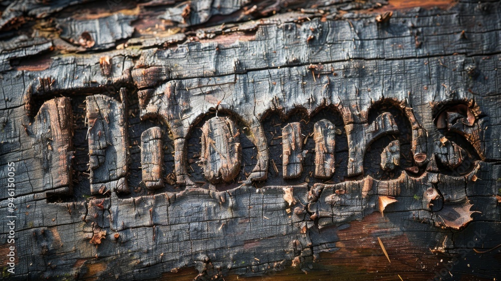 Bark personalized name postcard perfect for decor. Bark personalized name postcard perfect for decor.