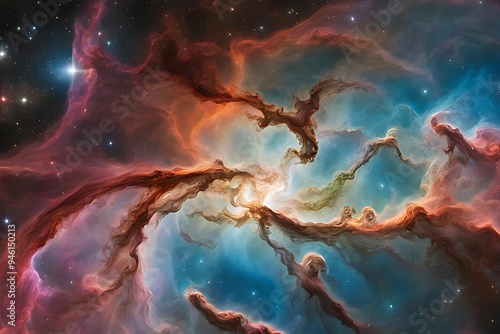 mysterious cosmic patterns in space
