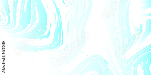 White and blue liquid marble pattern texture natural background. Liquify Swirl white and blue color art. Beautiful drawing with the divorces and wavy lines in gray tones.	
