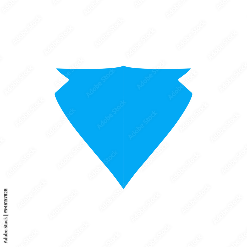 shield with color isolated ribbon shield with color isolated ribbon