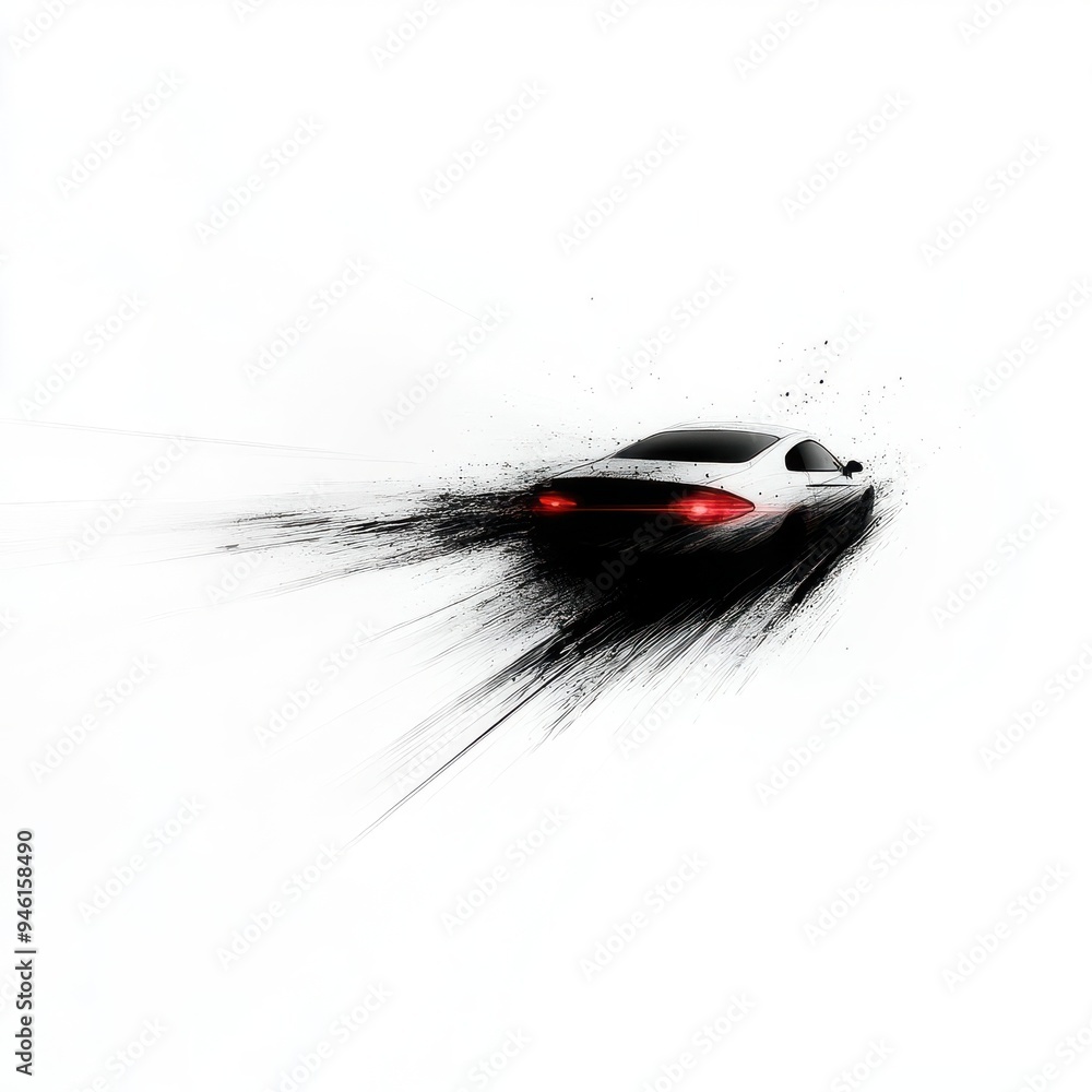Create speed lines that depict a fast chase scene Create speed lines that depict a fast chase scene