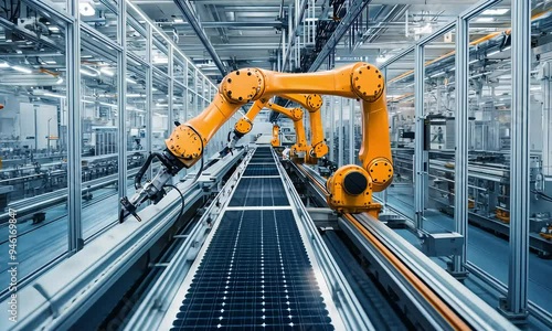 Automated Solar Panel Production