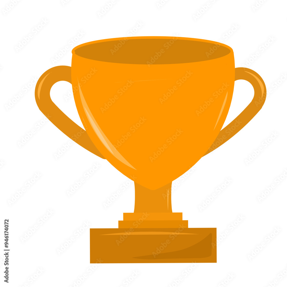 gold cup vector illustration gold cup vector illustration
