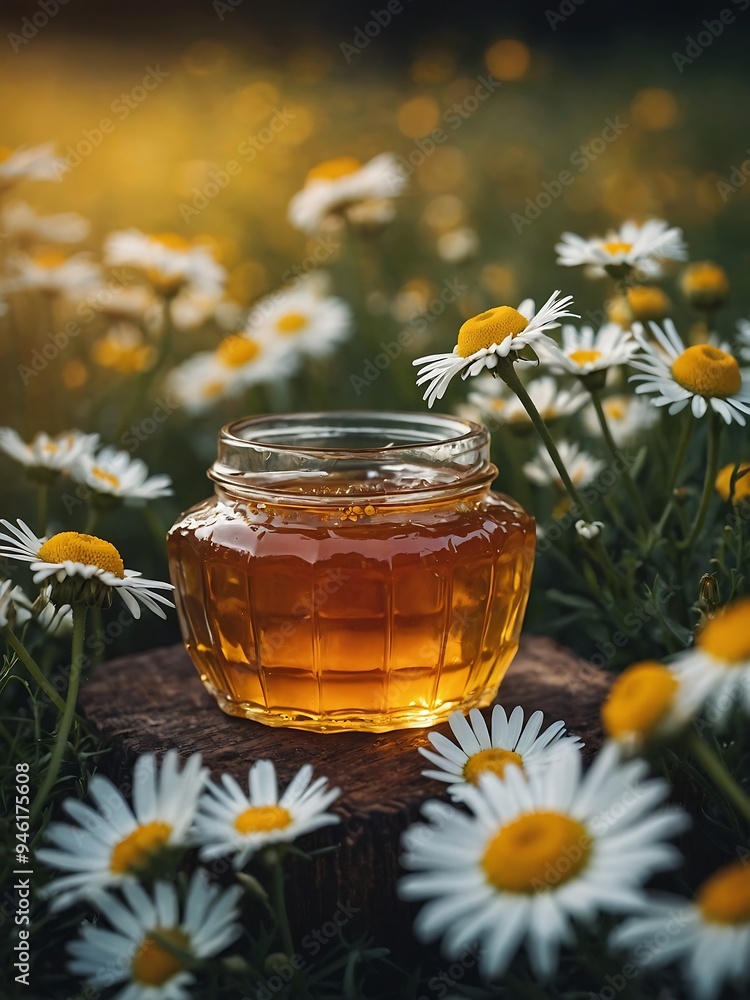 Honey and daisies Honey and daisies