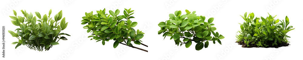 Set, collection of Herbal Plant isolated on transparent background. Set, collection of Herbal Plant isolated on transparent background.