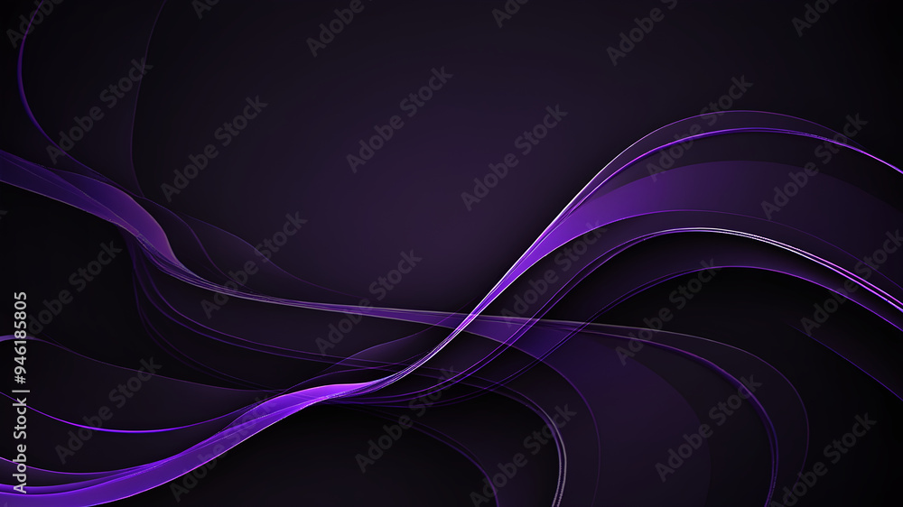 Elegant Purple Wavy Abstract Background - Fluid Motion Design Vibrant and Modern Elegant Purple Wavy Abstract Background - Fluid Motion Design Vibrant and Modern