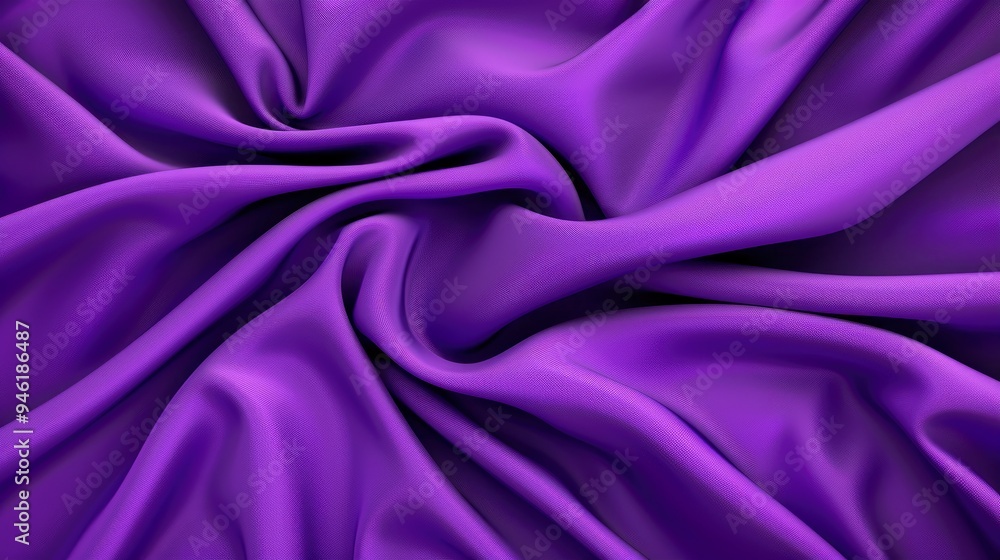 Obraz premium Abstract Purple Silk Fabric Background