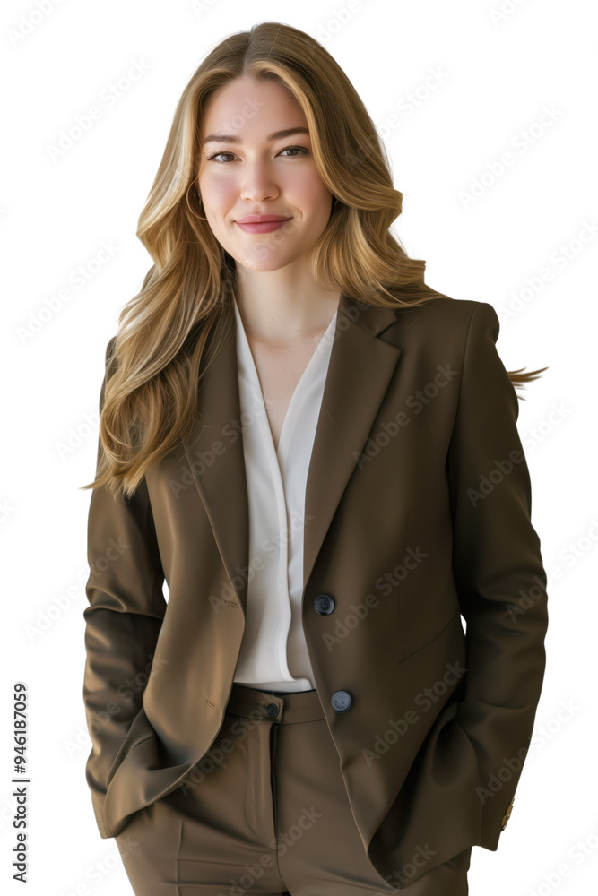 Confident Businesswoman in Suit Confident Businesswoman in Suit