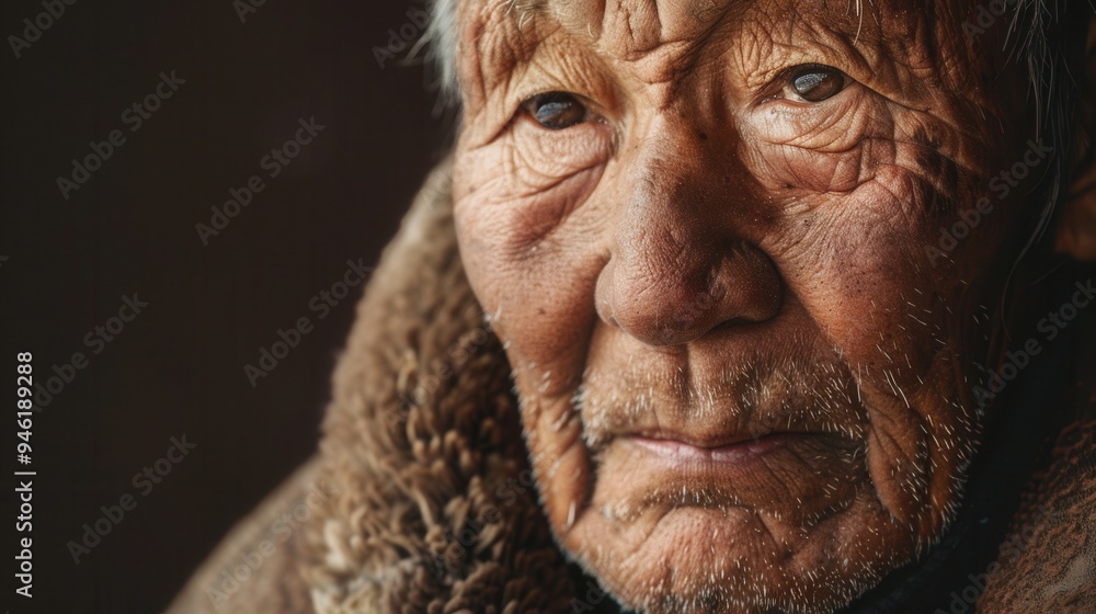 An elderly man, representing various ethnic backgrounds, exudes wisdom and calmness while sitting peacefully in a cozy, softly lit space. Generative AI An elderly man, representing various ethnic backgrounds, exudes wisdom and calmness while sitting peacefully in a cozy, softly lit space. Generative AI