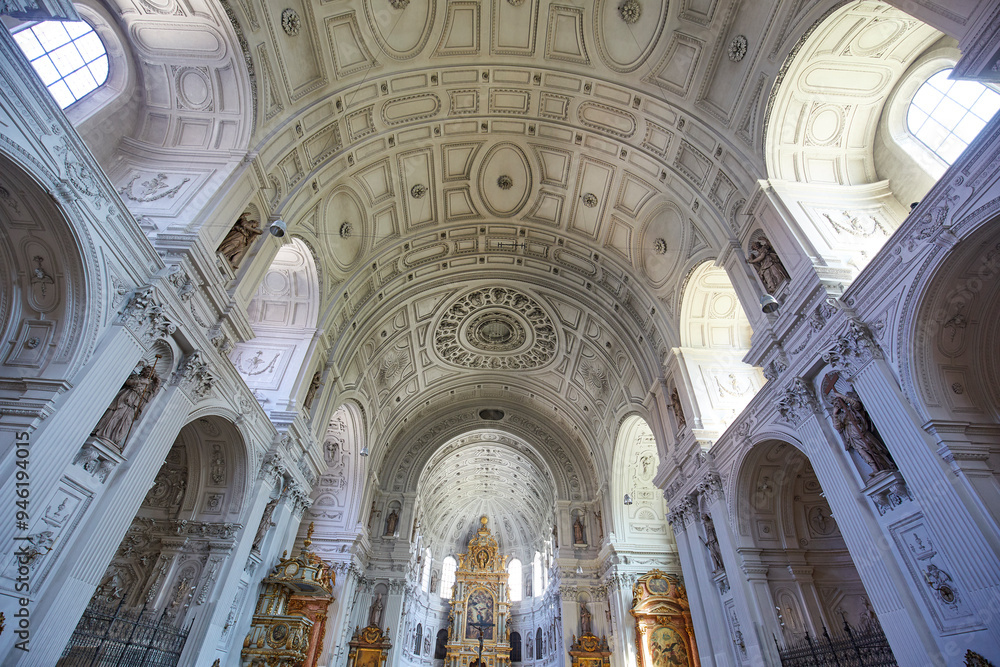 Interior of St. Michael Church, Munich, Germany Interior of St. Michael Church, Munich, Germany