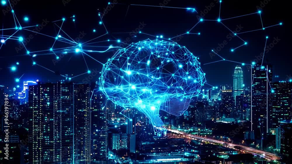Digital Brain in Glowing Network: AI and Deep Learning Concept for Advanced Data Processing
Digital Brain in Glowing Network: AI and Deep Learning Concept for Advanced Data Processing