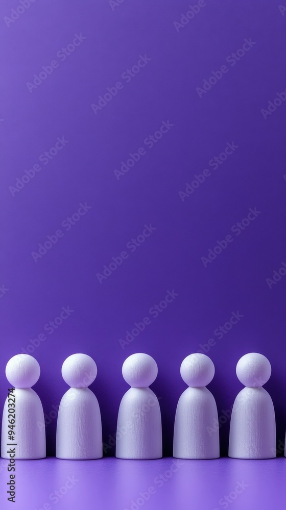 Strategic HR, well-being-centered, comprehensive benefits, employee retention, modern solutions, purple background, text space. Strategic HR, well-being-centered, comprehensive benefits, employee retention, modern solutions, purple background, text space.