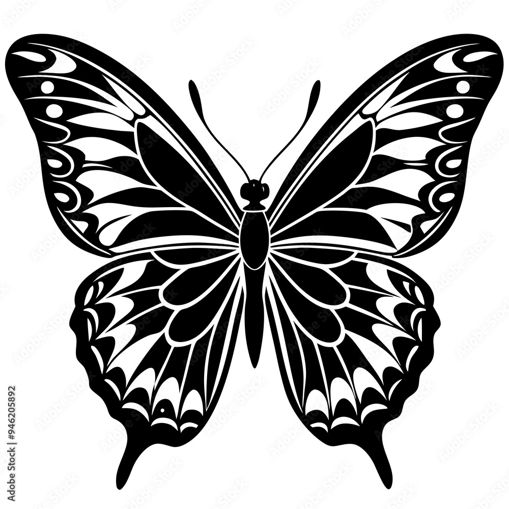 Animals silhouette vector image Animals silhouette vector image