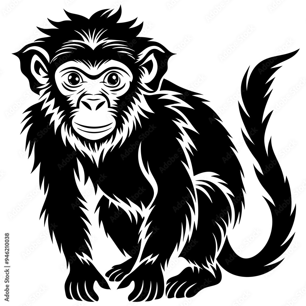 Animals silhouette vector image Animals silhouette vector image