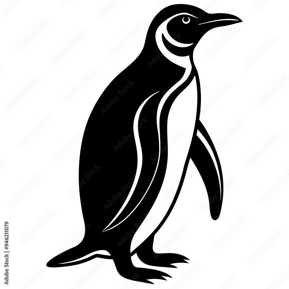 Obraz premium Animals silhouette vector image