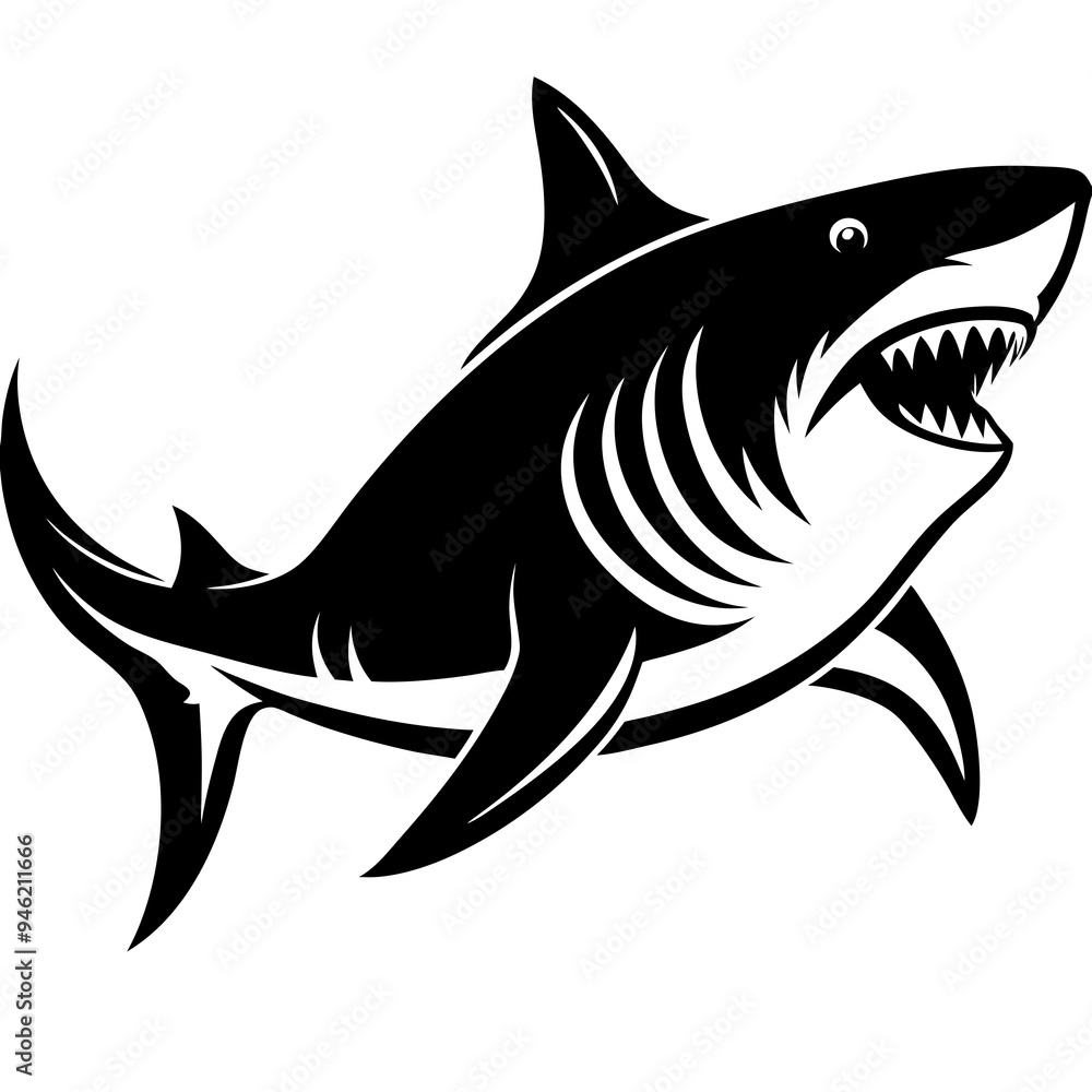 Fototapeta premium Animals silhouette vector image