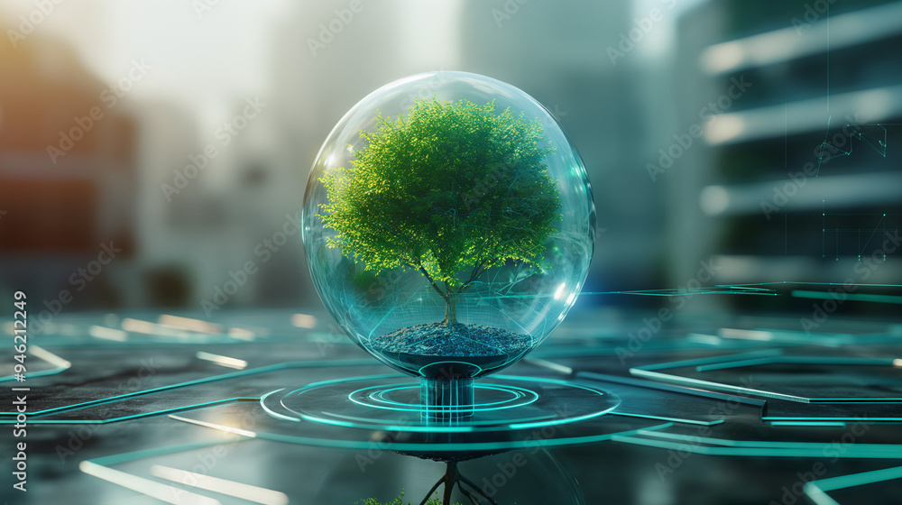 CSR concept and business planting, Sustainability of business CSR concept and business planting, Sustainability of business