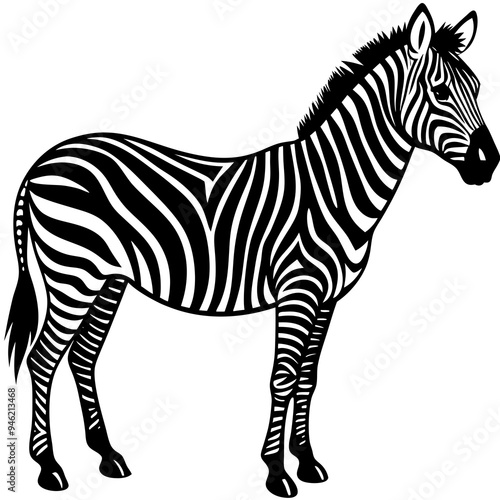 Animals silhouette vector image