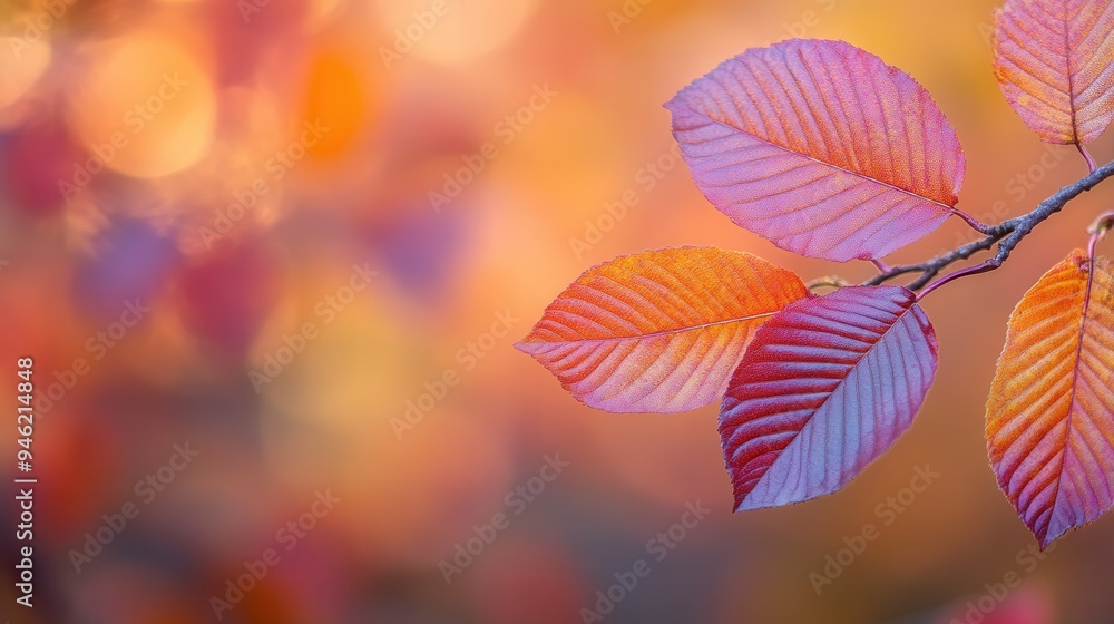 Close-Up of Vibrant Autumn Leaves with Rich Colors and Textures - Vivid Color Landscape in Hyper-Realistic Style. AI generated illustration Close-Up of Vibrant Autumn Leaves with Rich Colors and Textures - Vivid Color Landscape in Hyper-Realistic Style. AI generated illustration