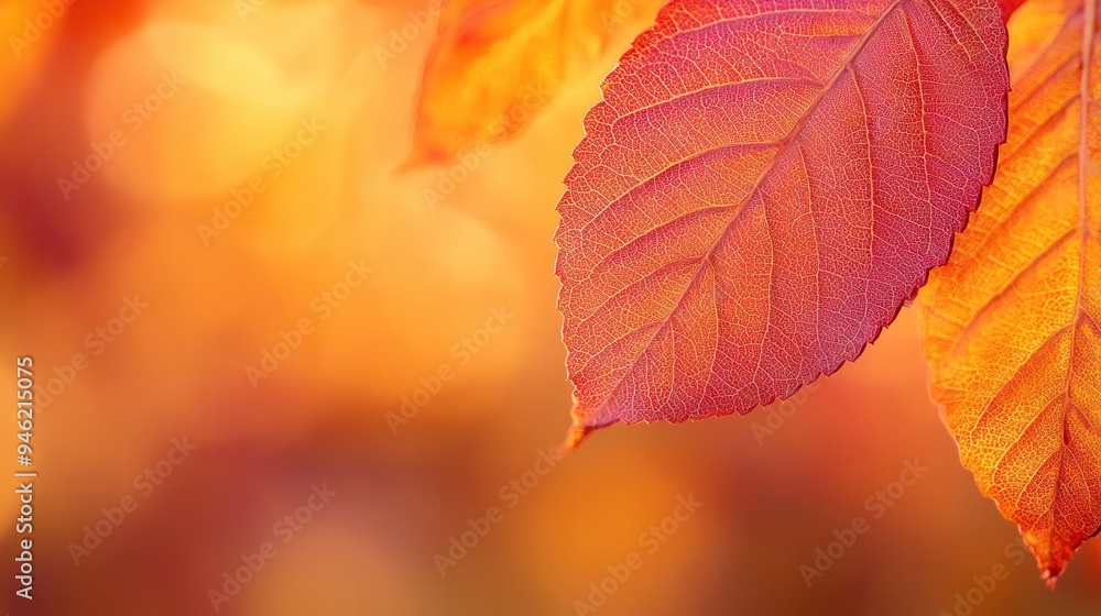 Close-Up of Vibrant Autumn Leaves with Rich Colors and Textures - Vivid Color Landscape in Hyper-Realistic Style. AI generated illustration Close-Up of Vibrant Autumn Leaves with Rich Colors and Textures - Vivid Color Landscape in Hyper-Realistic Style. AI generated illustration