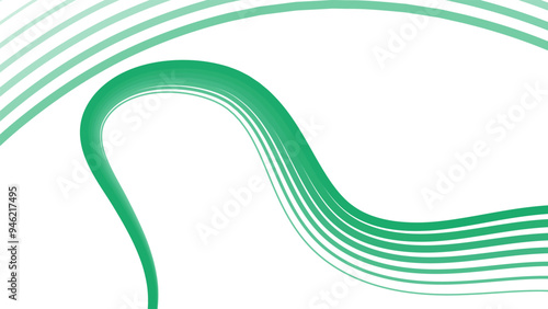 green stripes random organic  vector background  photo