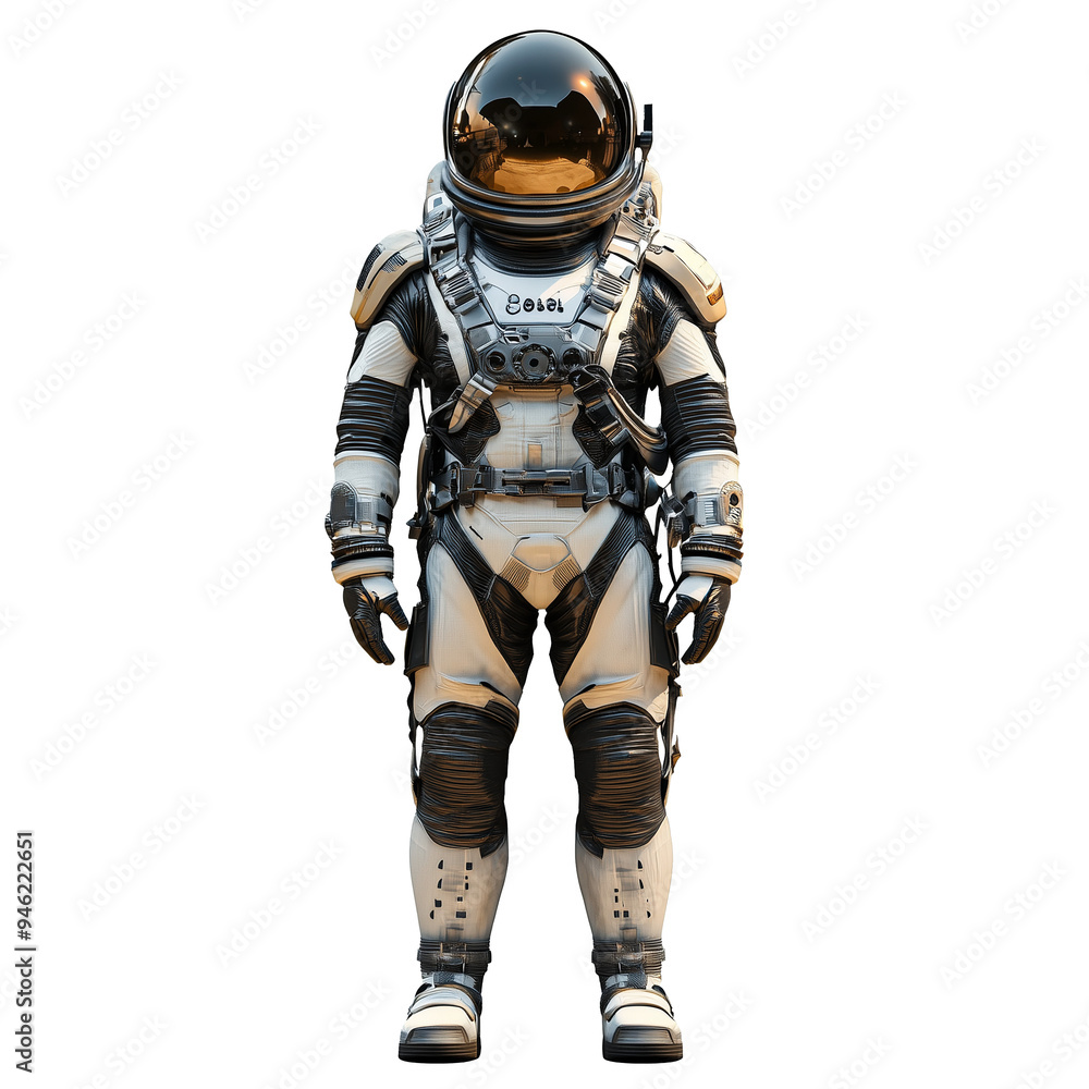 sci fi space suit astronaut isolated on transparent or white background sci fi space suit astronaut isolated on transparent or white background