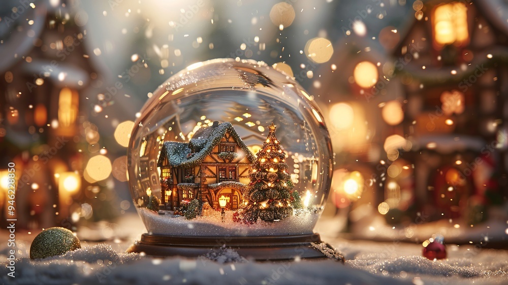 This delightful snow globe showcases a charming winter scene with children ice skating. When shaken, swirling snow creates a joyful and festive atmosphere inside the globe. This delightful snow globe showcases a charming winter scene with children ice skating. When shaken, swirling snow creates a joyful and festive atmosphere inside the globe.