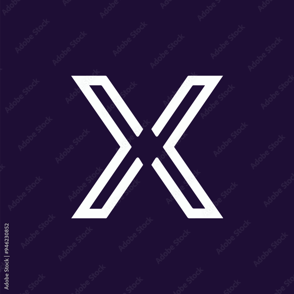 X letter logo icon design vector X letter logo icon design vector