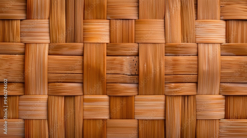 Woven Bamboo Texture Background Woven Bamboo Texture Background