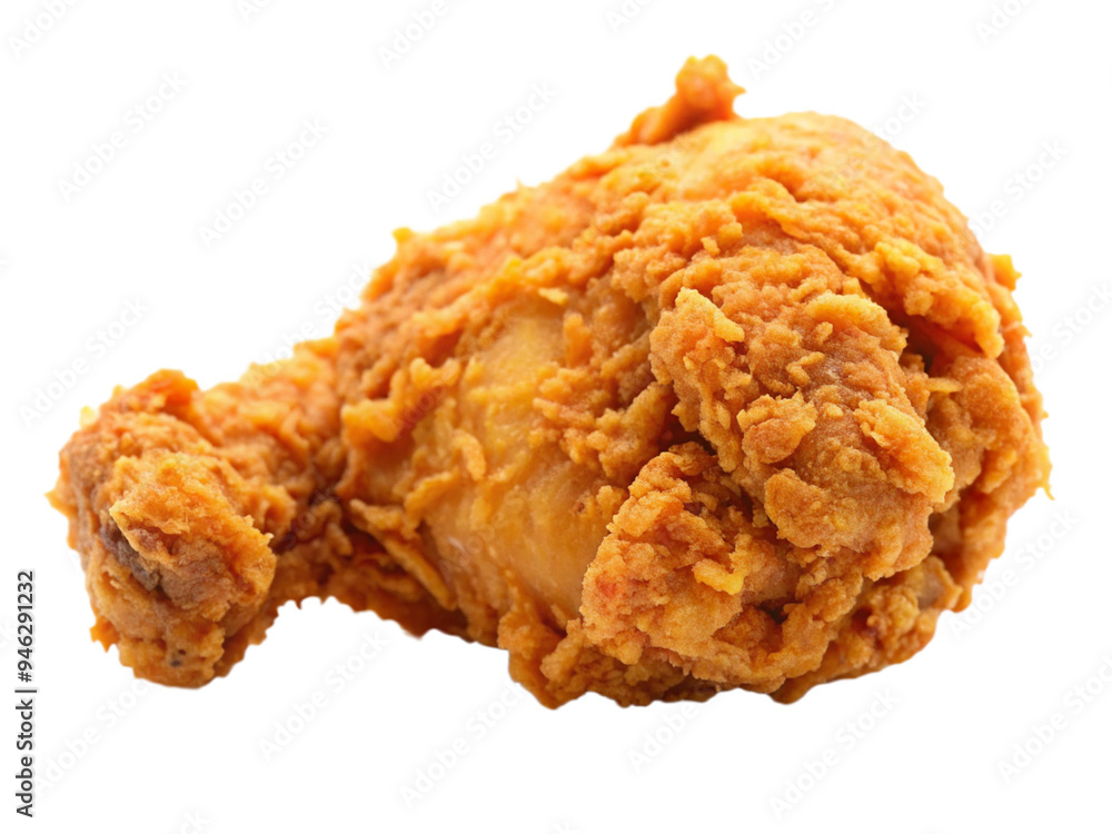 Delicious Chicken Fried Graphic with Clipping Path Delicious Chicken Fried Graphic with Clipping Path