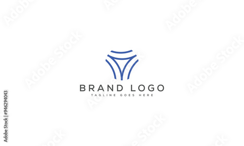 letter V logo design vector template design for brand.