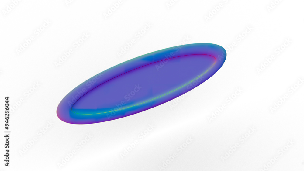 Abstract Oval Gradient with Iridescent Colors Abstract Oval Gradient with Iridescent Colors