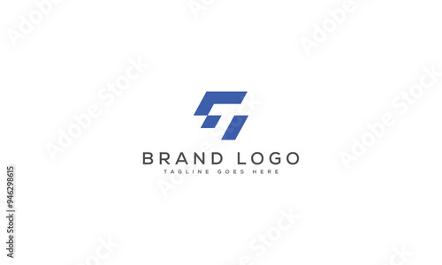 letter T logo design vector template design for brand.