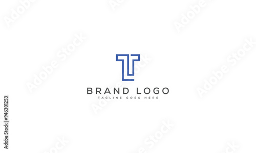 letter T logo design vector template design for brand.