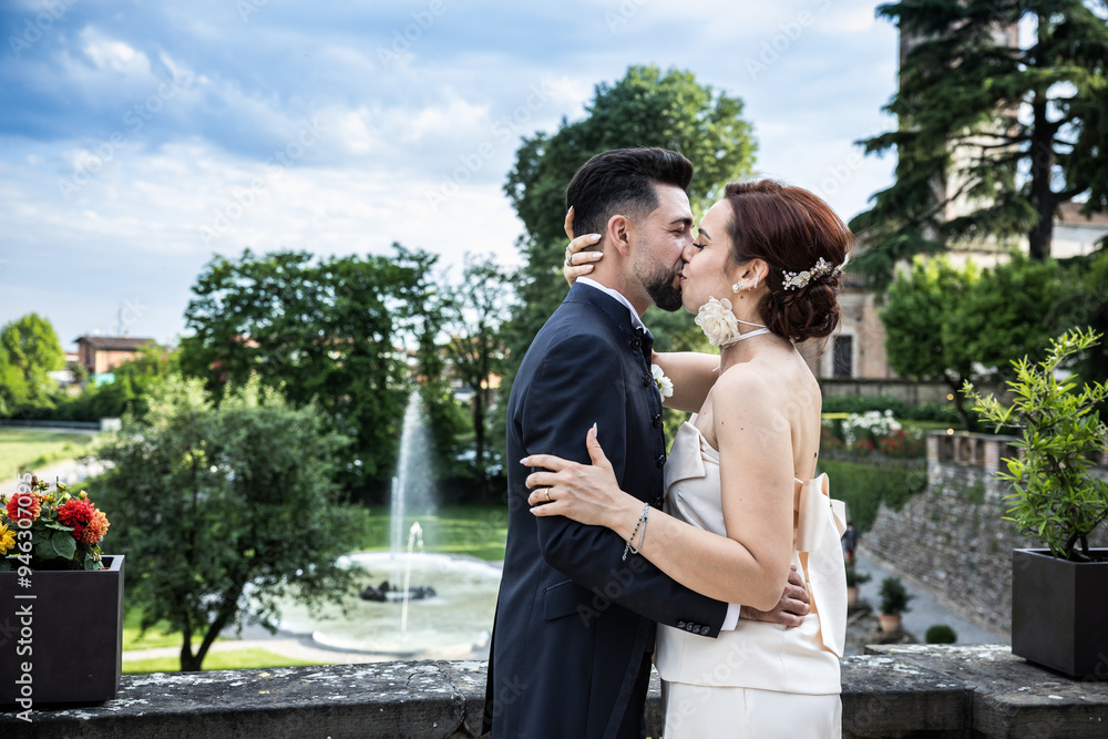 Fototapeta premium Sposi