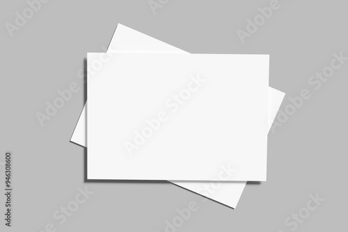 a4 ertificate blank mockup