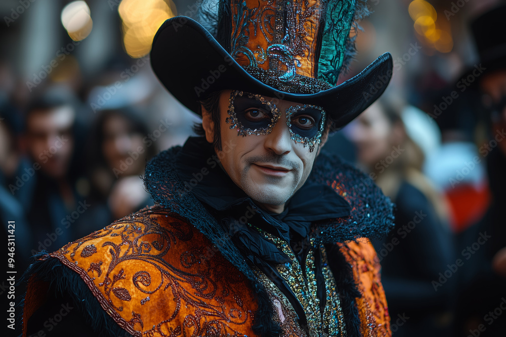 A colorful street festival with Dracula-inspired characters celebrating in a lively urban atmosphere during a festive night A colorful street festival with Dracula-inspired characters celebrating in a lively urban atmosphere during a festive night