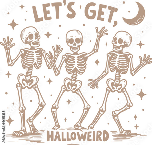 Halloween Skeleton, Dancing Skeletons, Funny Skeleton, Dead Inside But Its Holiday Season Cricut Files